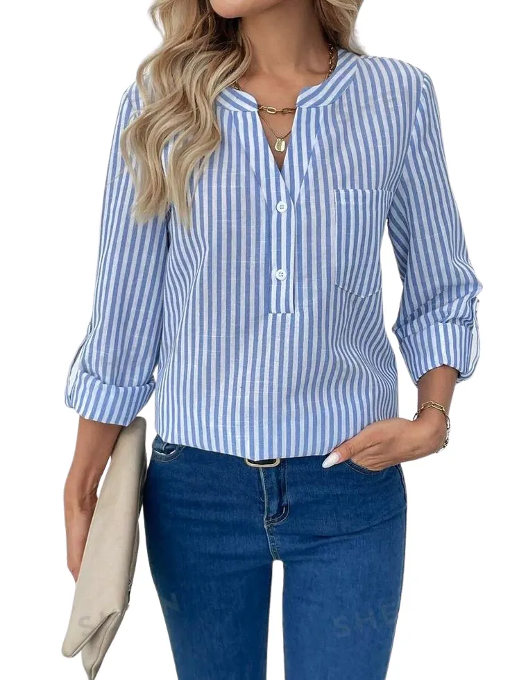 Camisa Manga Larga Rayas